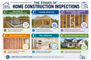 stages of construction inspections